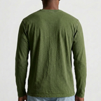 Men's Long Sleeve Henley Shirt