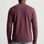 Men's Long Sleeve Henley Shirt