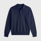 Men's Oversized Polo Sweater