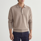 Men's Oversized Polo Sweater