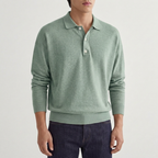 Men's Oversized Polo Sweater