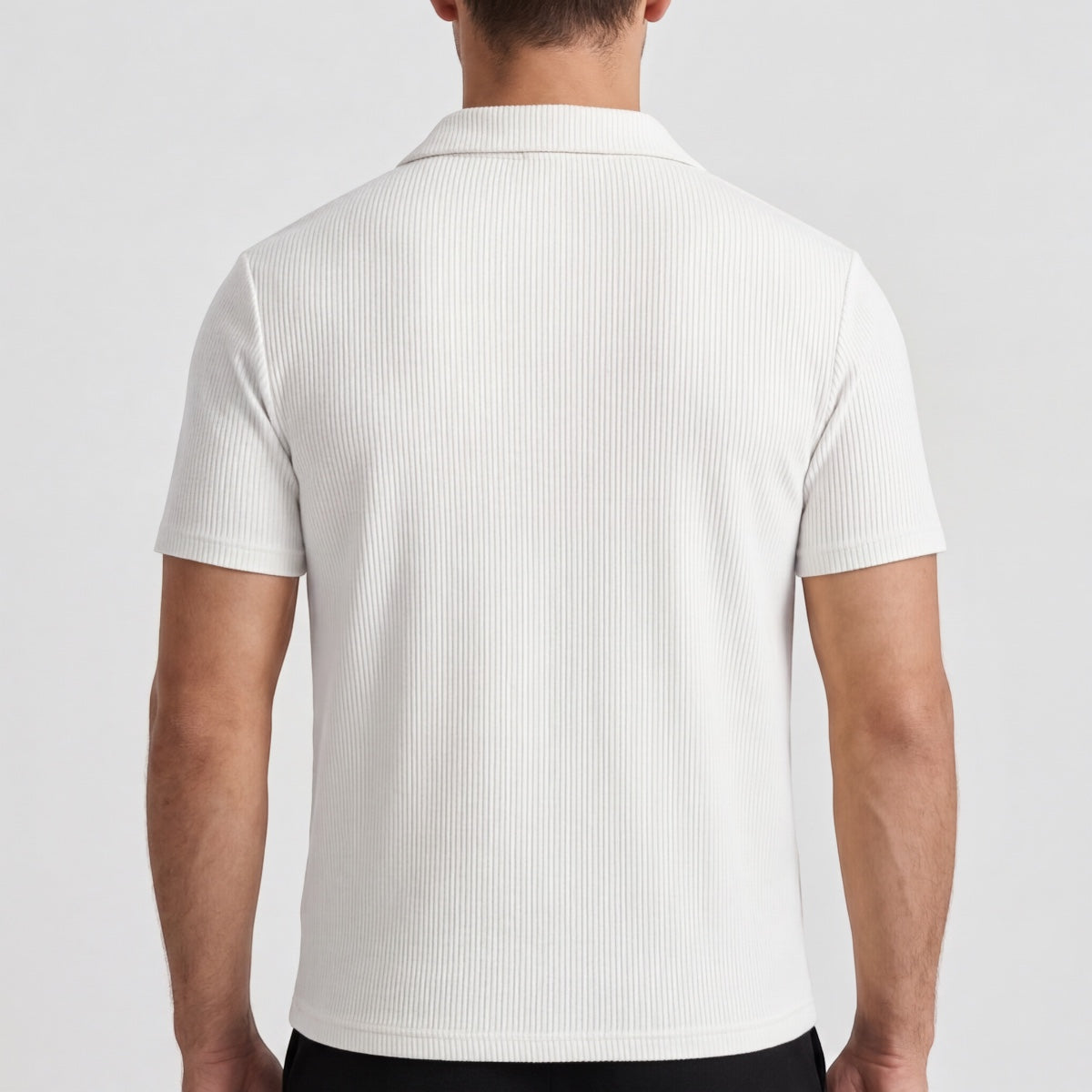 Men's Slim Fit Johnny Collar Polo