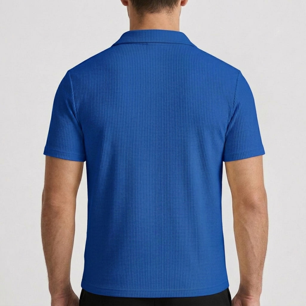 Men's Slim Fit Johnny Collar Polo