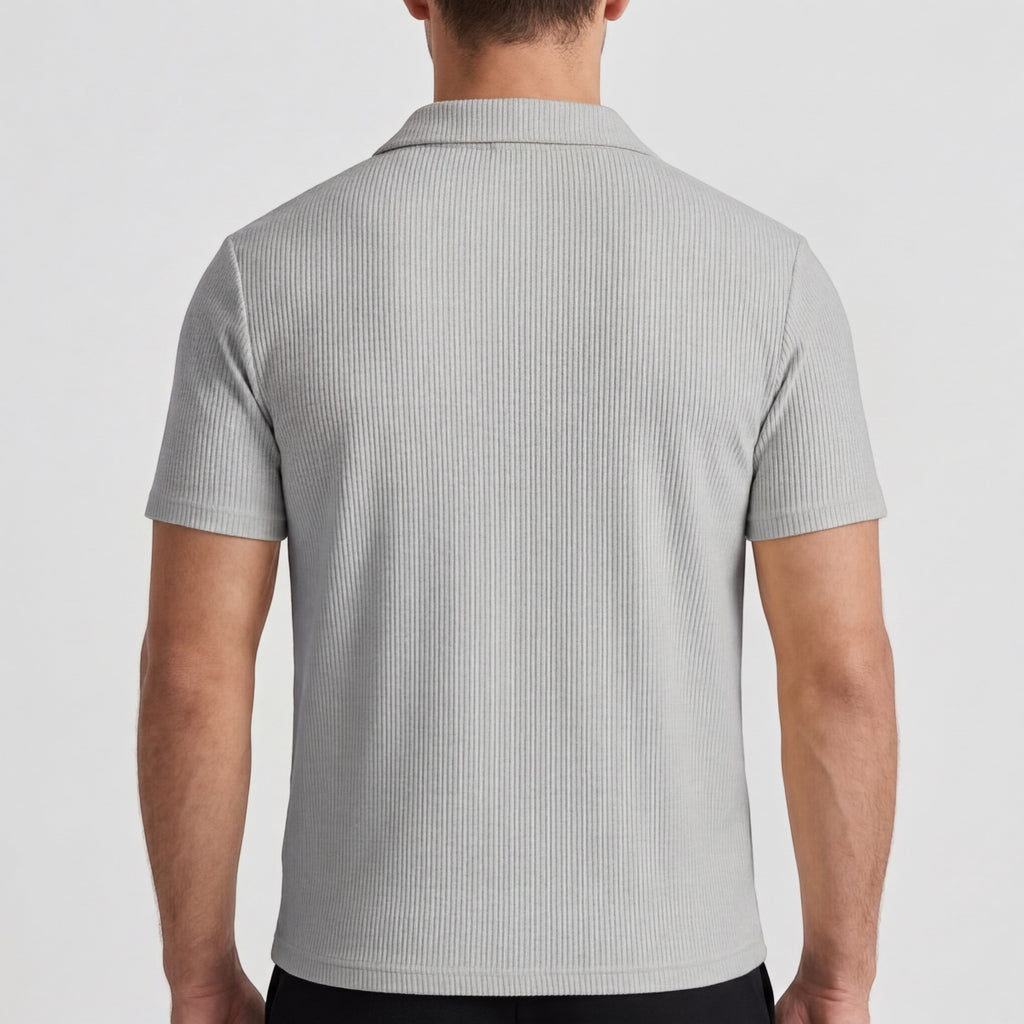 Men's Slim Fit Johnny Collar Polo