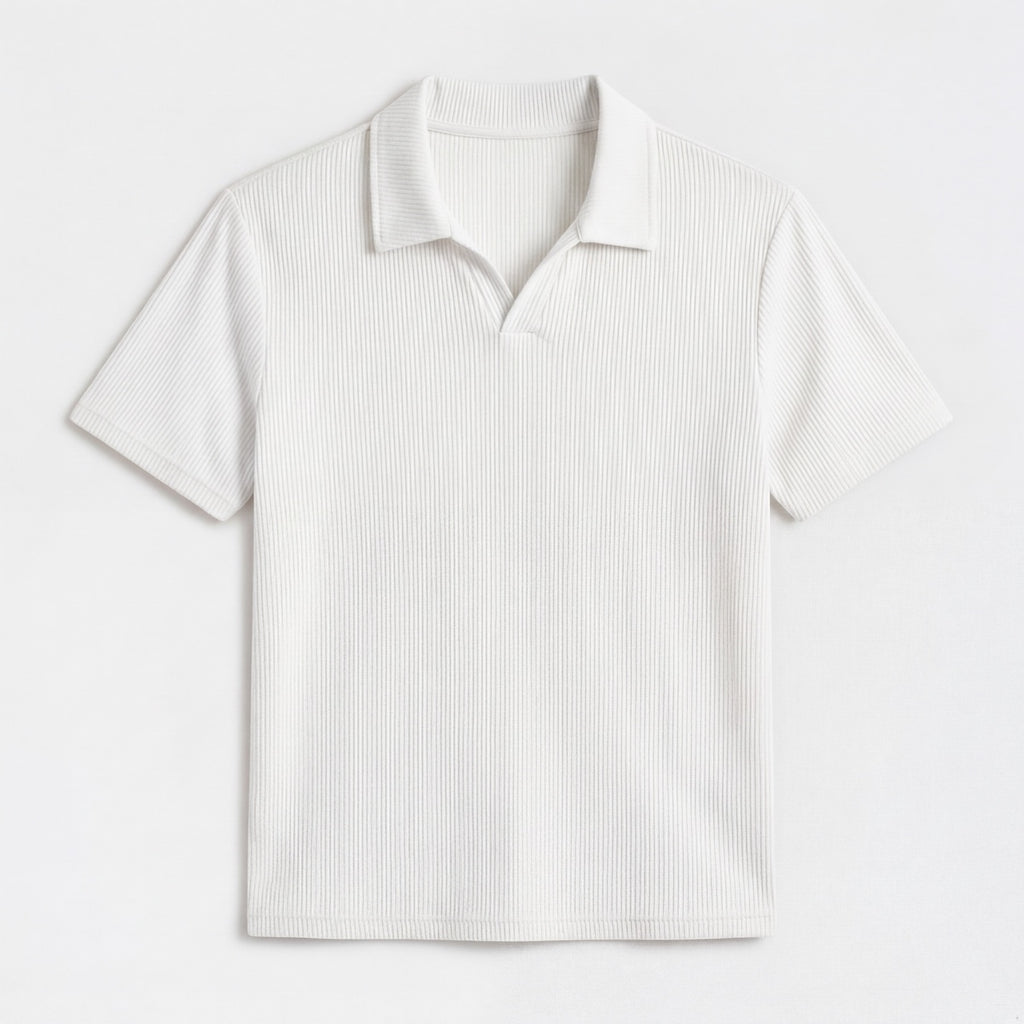 Men's Slim Fit Johnny Collar Polo