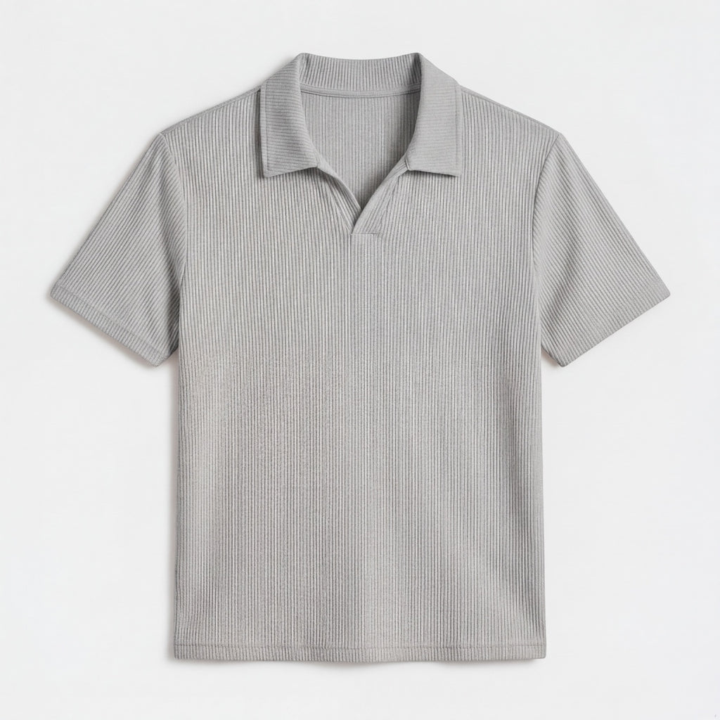 Men's Slim Fit Johnny Collar Polo