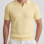 Men's Slim Fit Johnny Collar Polo