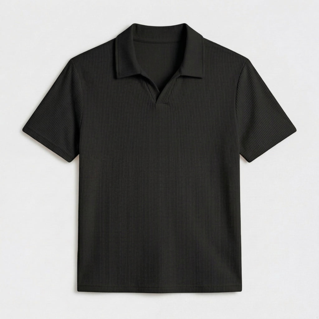 Men's Slim Fit Johnny Collar Polo