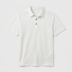 Men's Textured Polo Shirt