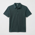 Men's Textured Polo Shirt