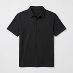 Men's Textured Polo Shirt