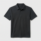 Men's Textured Polo Shirt