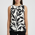 Women's Sleeveless Halter Neck Top
