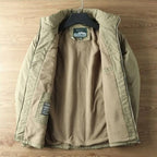 men's hooded thermal winter coat