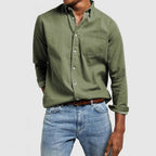 men's long sleeve casual shirt