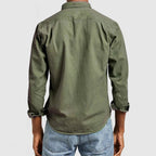 men's long sleeve casual shirt