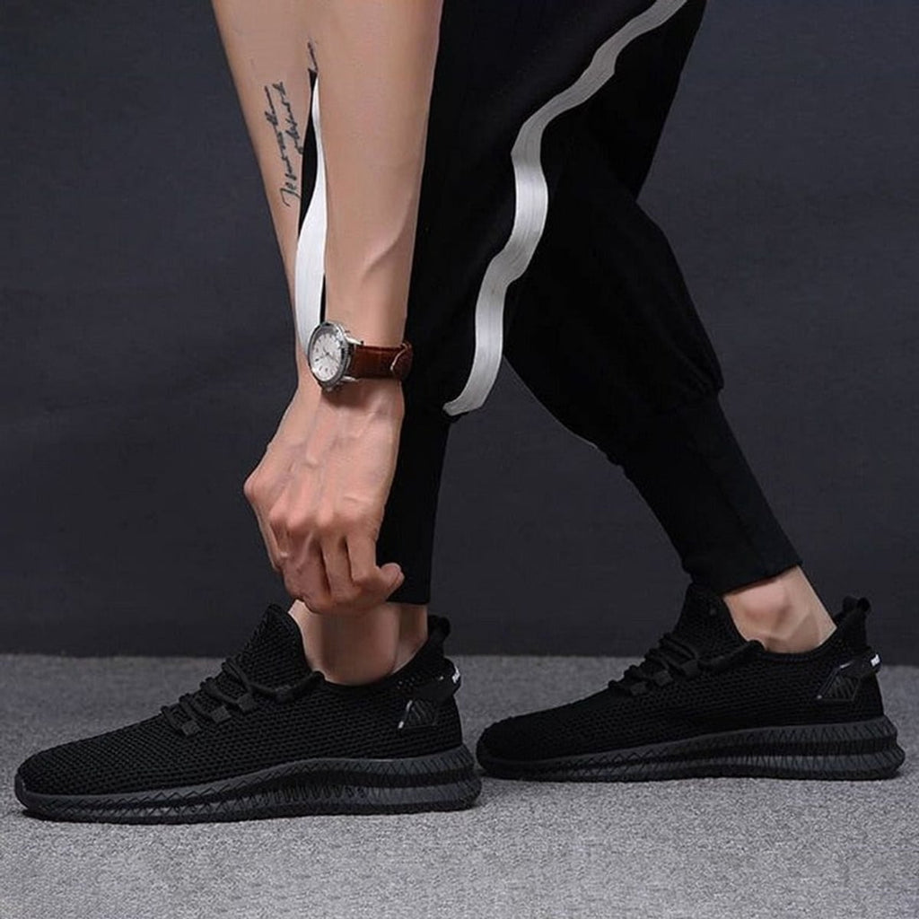 men's mesh athletic sneakers