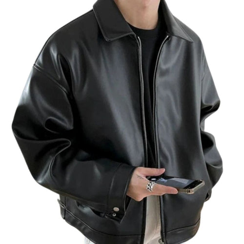 men's oversized bomber jacket
