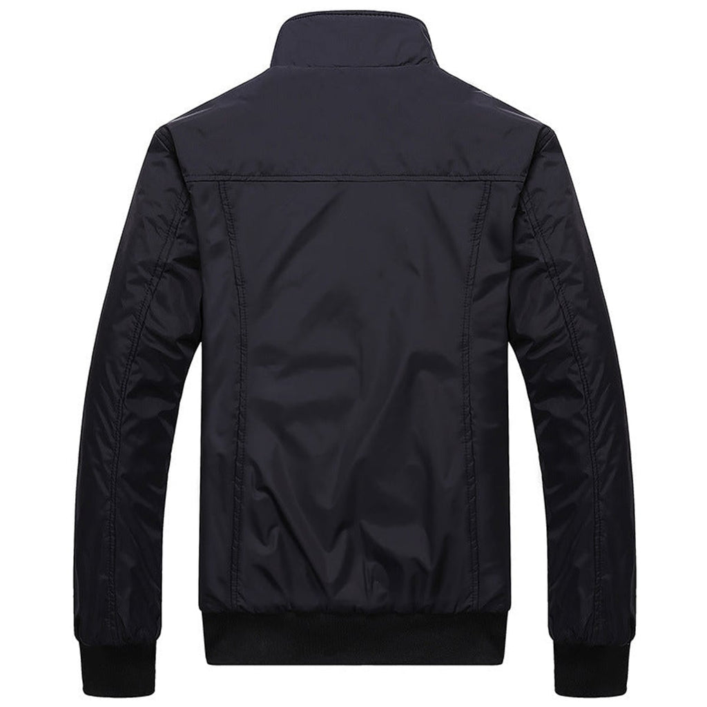 men's relaxed fit long sleeve jacket