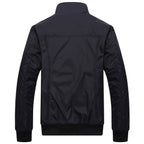 men's relaxed fit long sleeve jacket