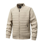 men's relaxed fit transitional jacket beige