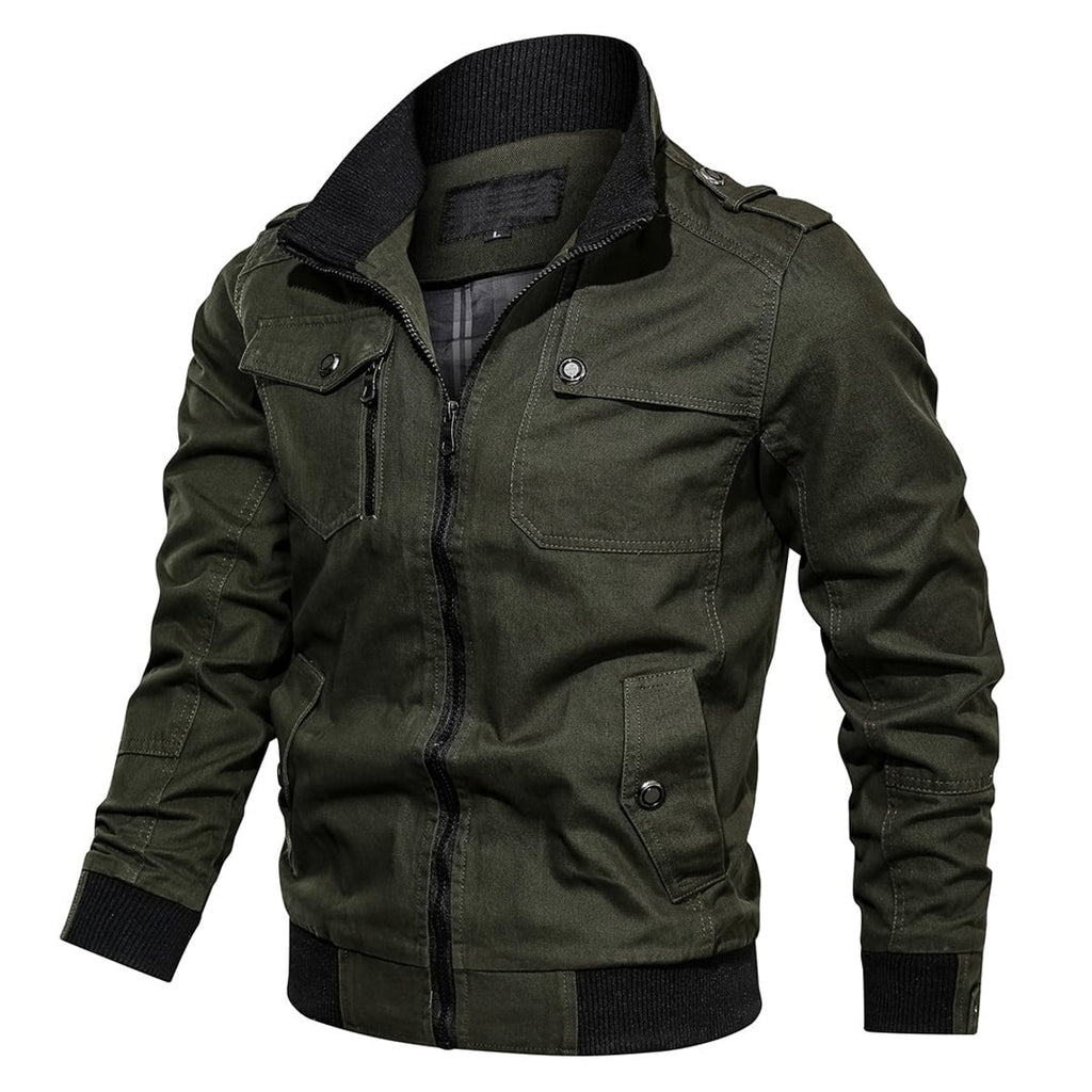 men's relaxed fit utility jacket