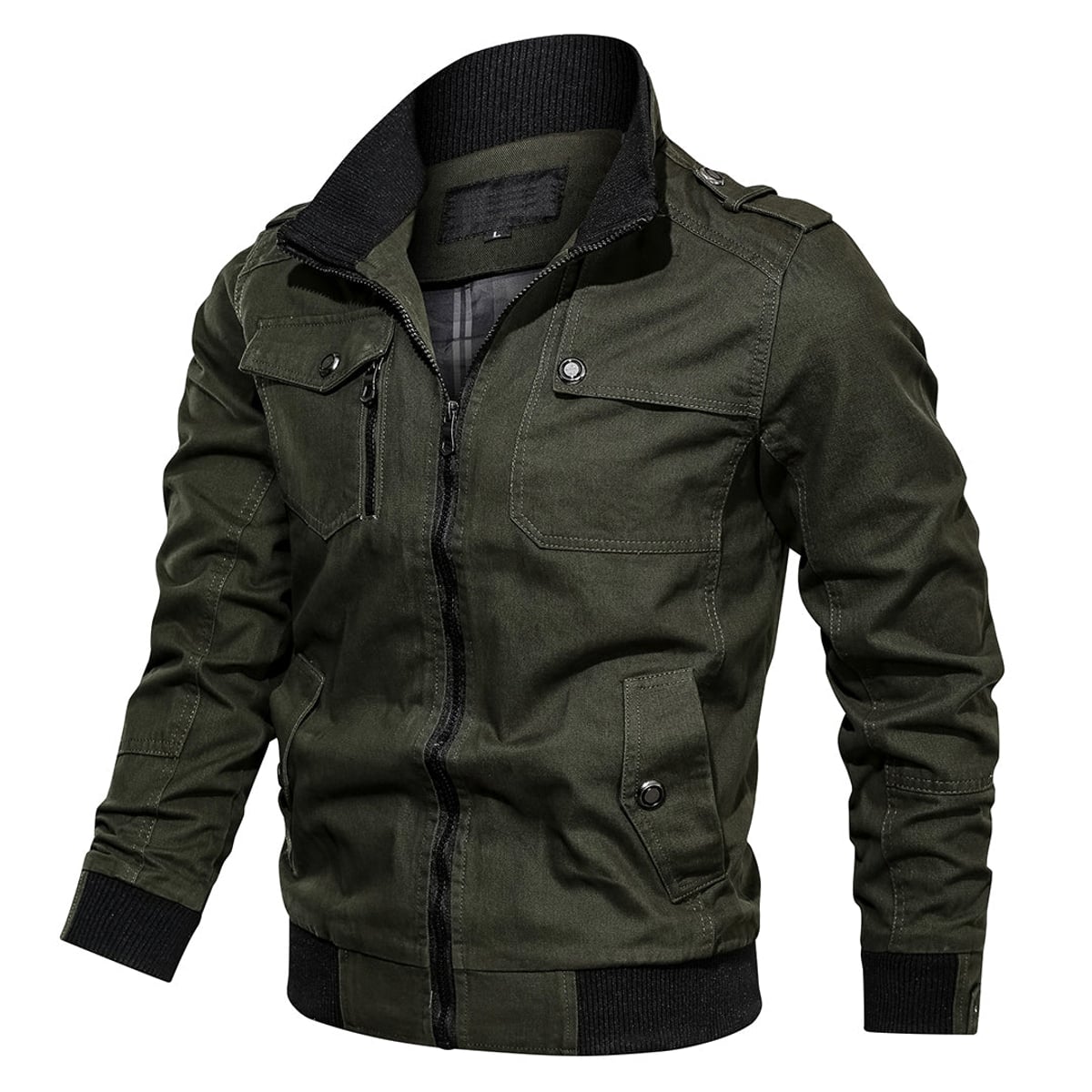 men's relaxed fit utility jacket