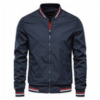 men's relaxed fit zip-up bomber jacket