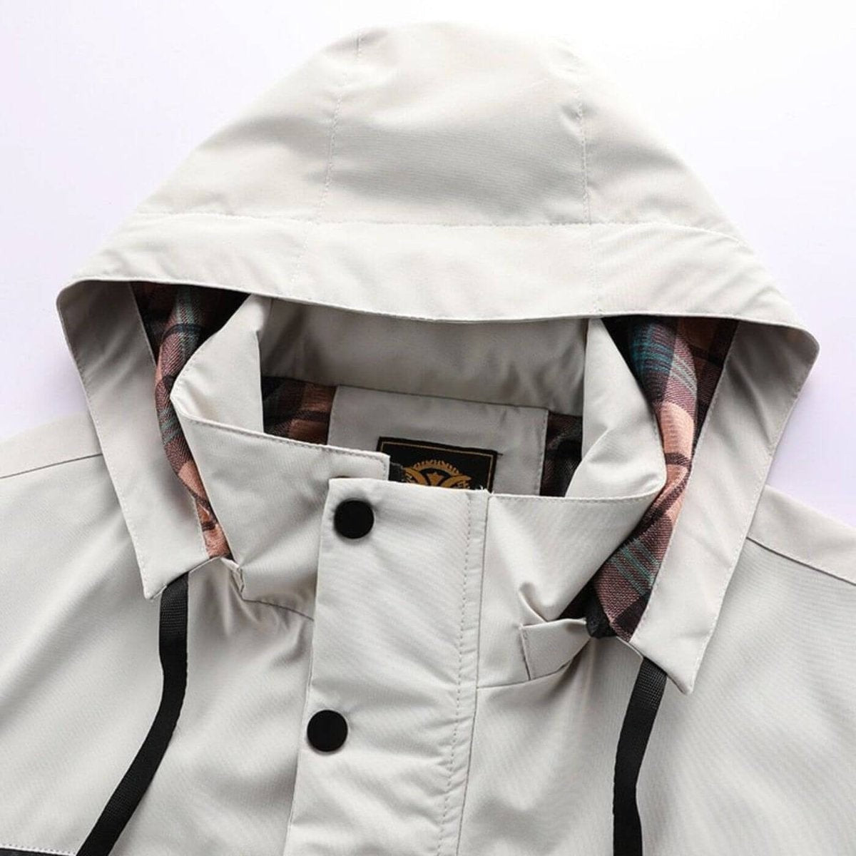 men's slim fit hooded quilted jacket
