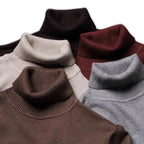 men's slim fit turtle neck jumper