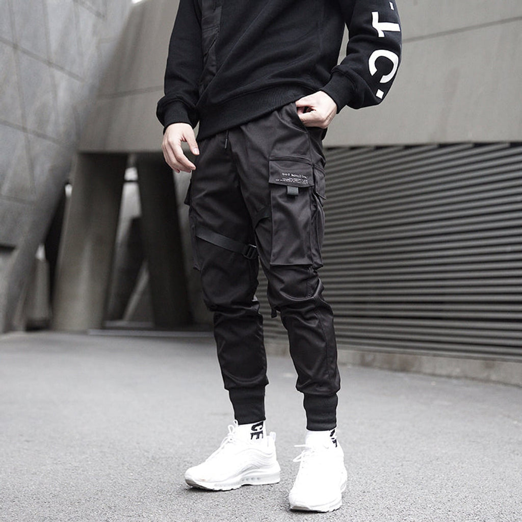 men's tactical jogger cargo trousers