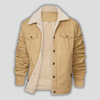 men's vintage bomber jacket in khaki