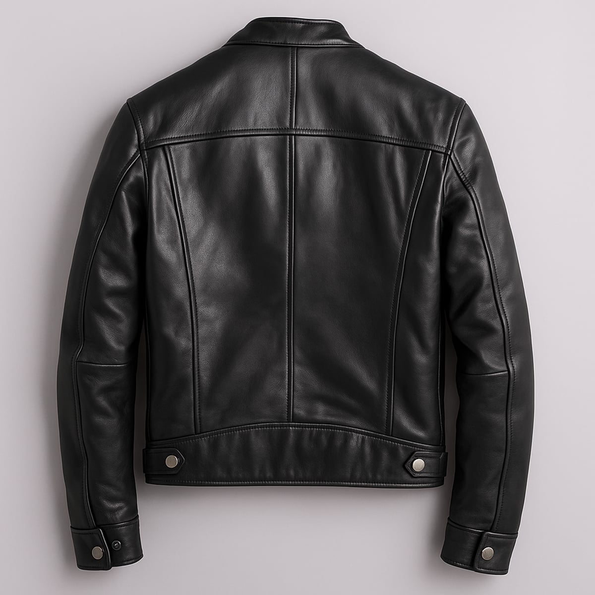 men's vintage style biker jacket