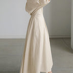 women's belted button-front shirt dress