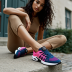 women's cushioned walking trainers