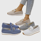 women's horsebit slip-on loafers