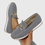 women's horsebit slip-on loafers