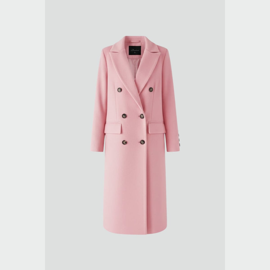 women's long lapel coat