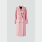 women's long lapel coat