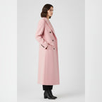 women's long lapel coat