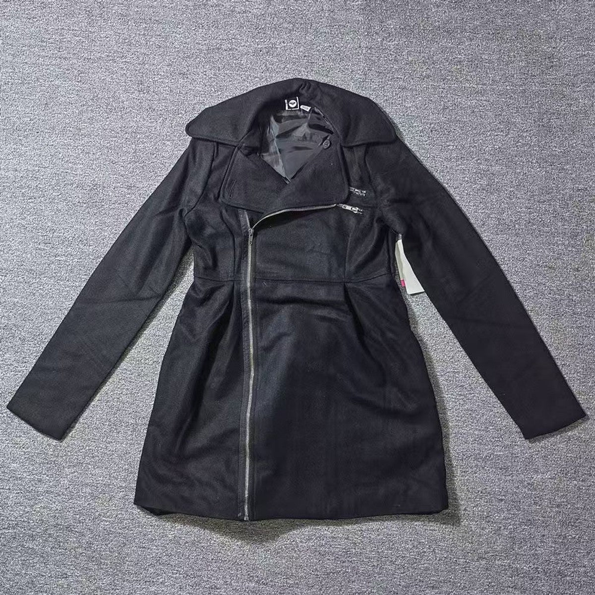 women's long wrap coat