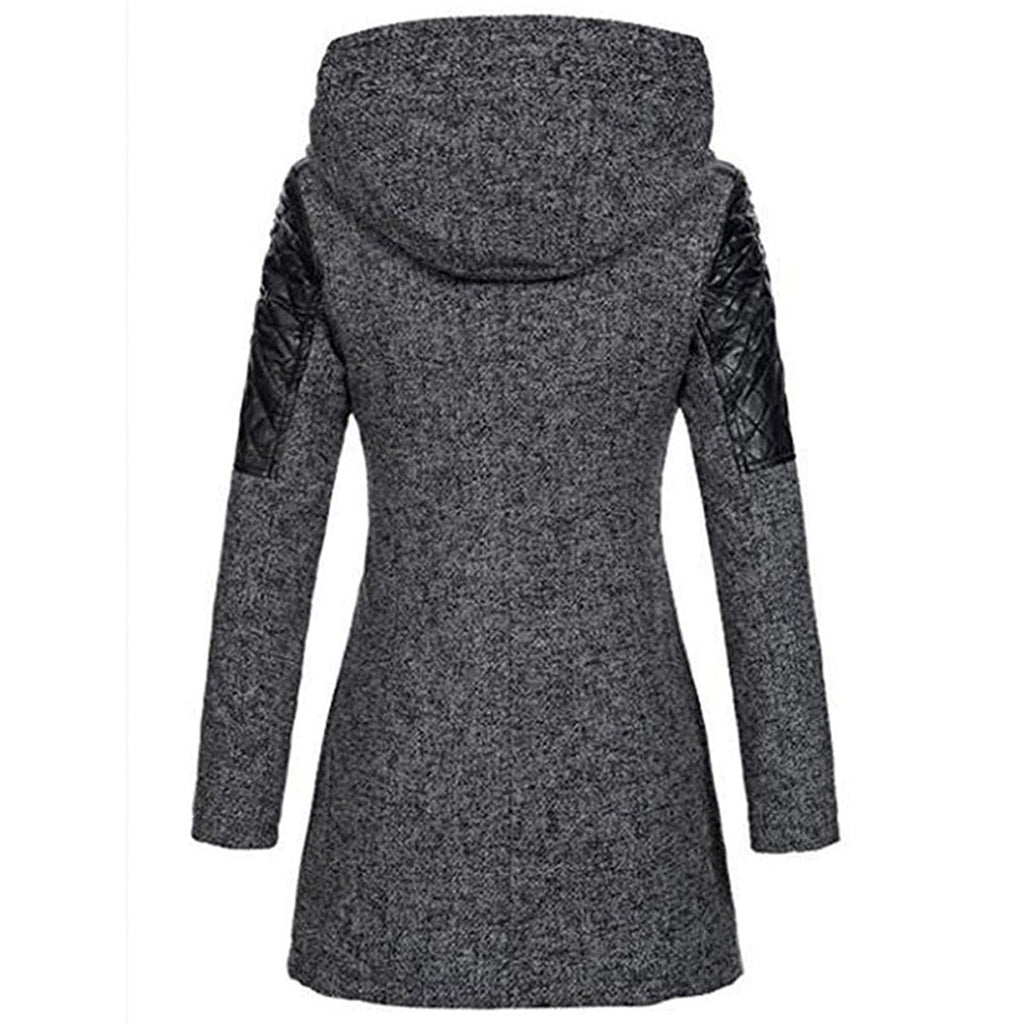 women's long wrap coat