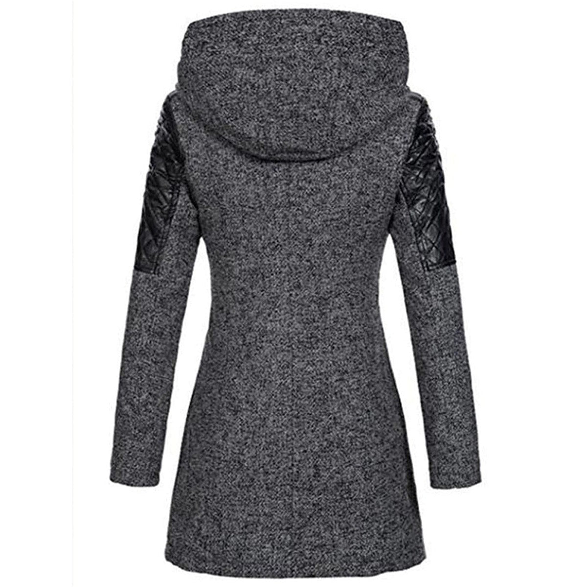 women's long wrap coat