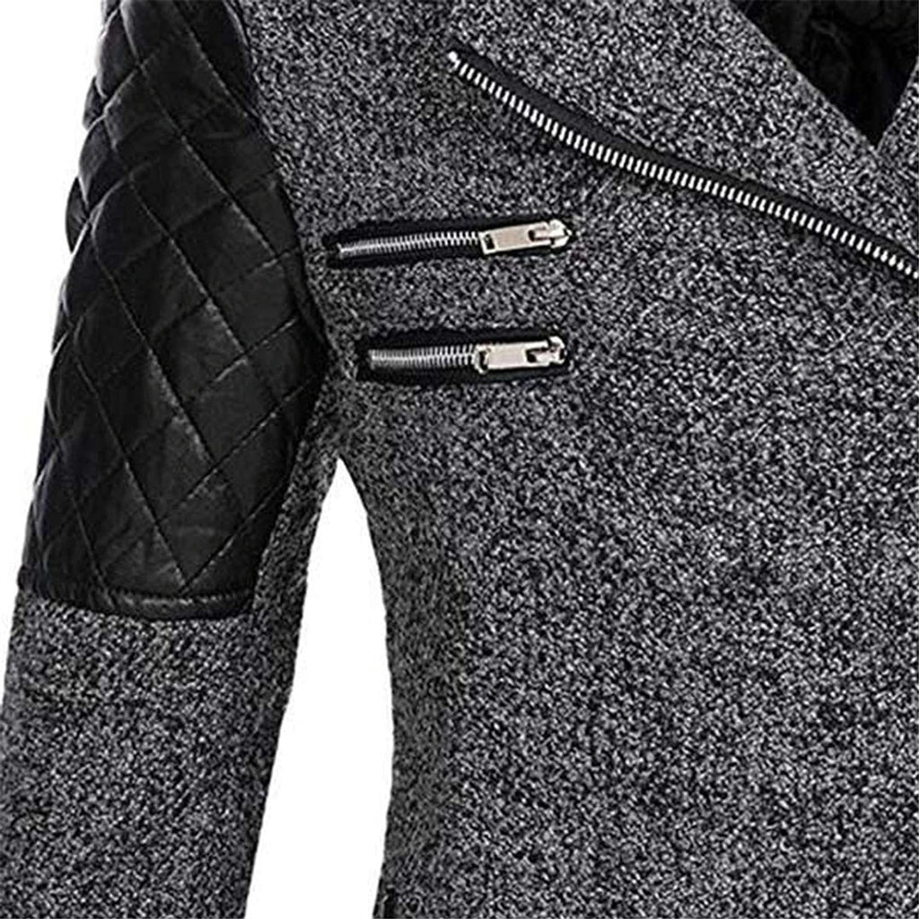 women's long wrap coat