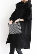 women's oversized hood rain coat