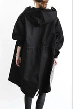 women's oversized hood rain coat