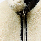 women's oversized teddy jacket