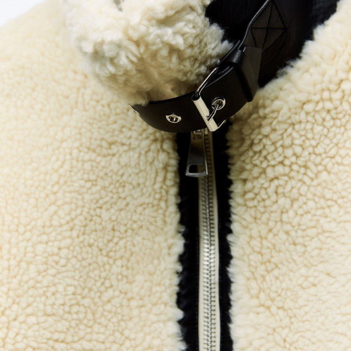 women's oversized teddy jacket