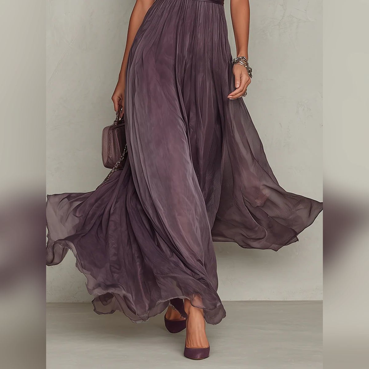 women's short sleeve lace trim maxi dress