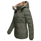 women's slim fit winter jacket